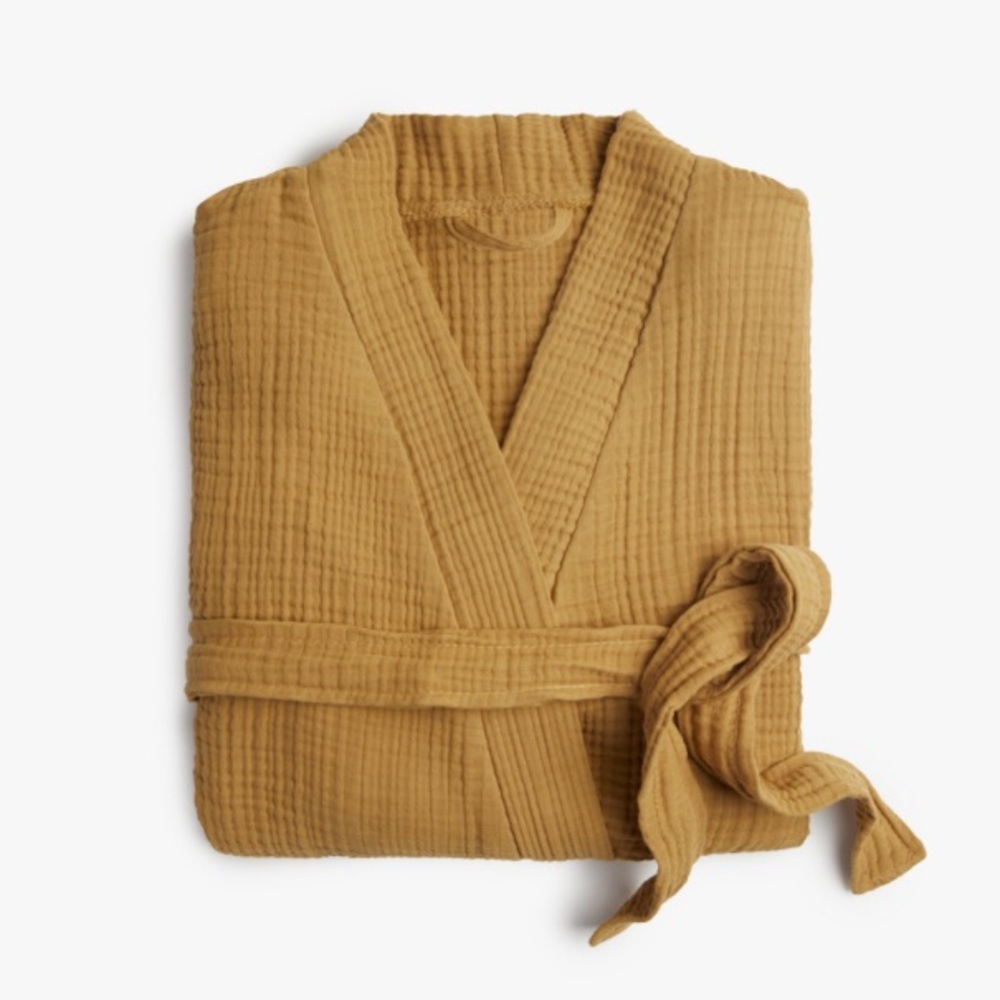 Parachute Cloud Cotton Robe in Amber